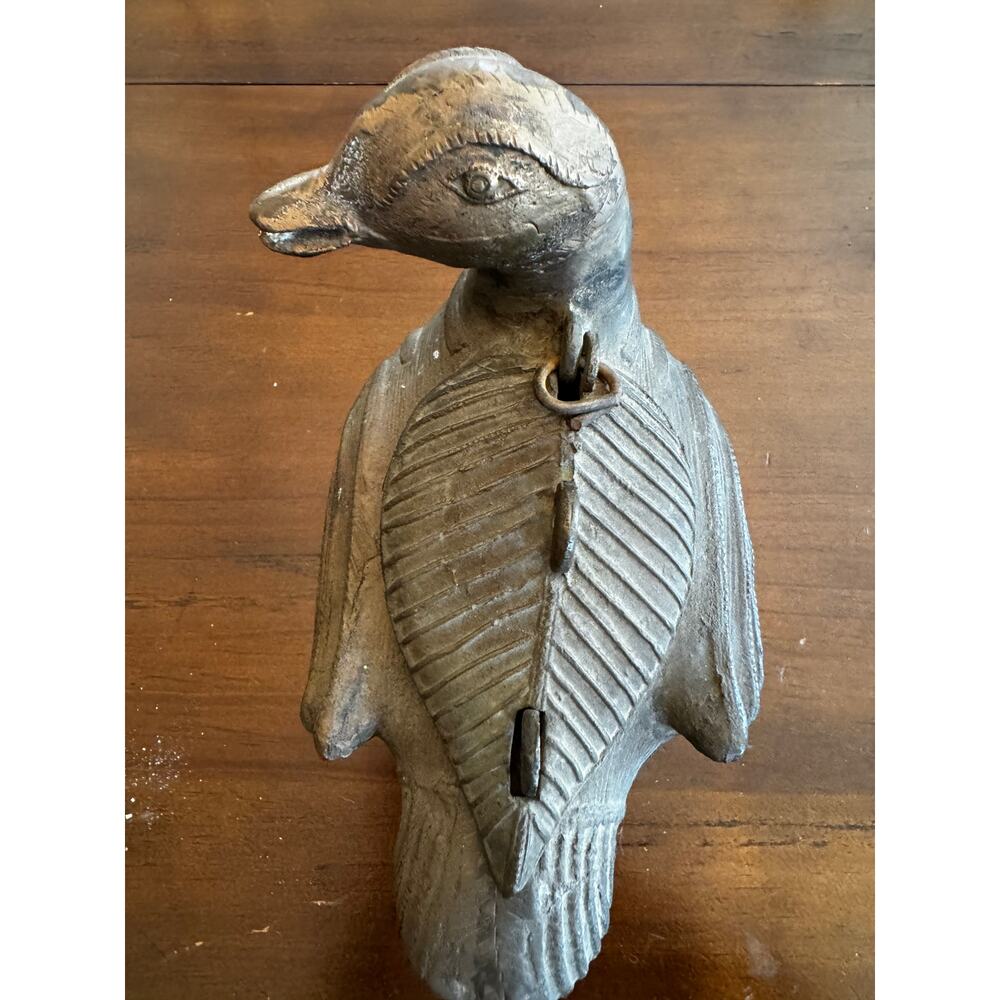 RARE - Mid Century Bronze Duck Indian Incense Burner - Large - Picture 3 of 7
